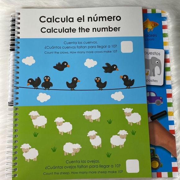 Listos para la escuela/Ready for School Workbook Bilingual English/Spanish - Picture 13 of 16